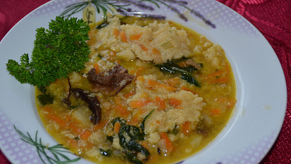 Kudrbánková polévka