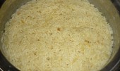 Rizoto - naše oblíbená variace, Vyspinkaná rýže :)