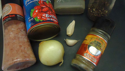 Tortilla s fazolovou pomazánkou