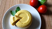 Veganský cizrnový sýr (bez ořechů, soji a agaru)