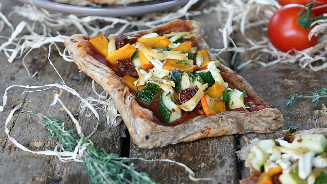 Zeleninové koláče s tofu