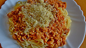 Boloňské špagety s mletým masem podle Petry