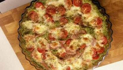 Brokolicová pizza bez mouky