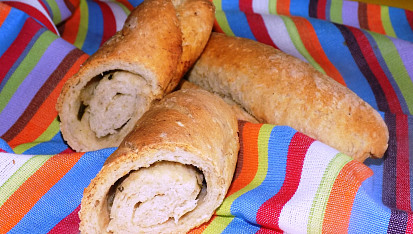 Česnekové bagety