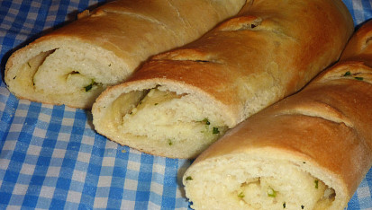 Česnekové bagety