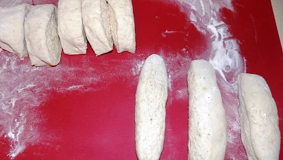 Domácí bagety s ovesnými vločkami