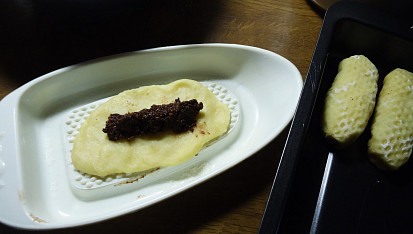 Hurmašice s ořechy a čokoládou