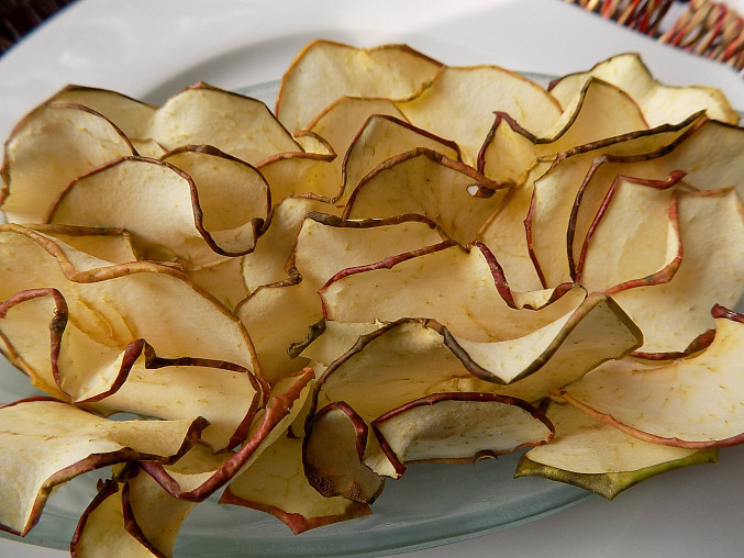 Jablkové chipsy