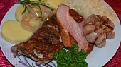 Pečené česnekové paličky