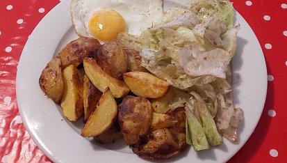 Americké brambory pečené v tatarce