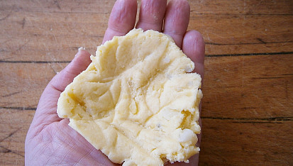Bramborové krokety se žampionovou náplní