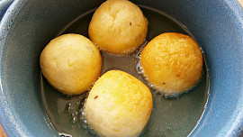 Bramborové krokety se žampionovou náplní