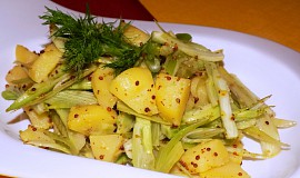 Bramborovo-fenyklový salát