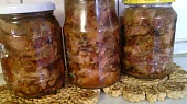 Krkovičkova vepřekovka  (vepřový bůček, vepřová uzená žebra, hovězí žebra = maso ve vlastní šťávě)