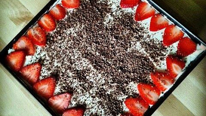 Light tiramisu