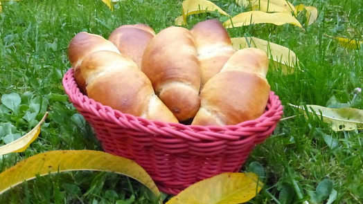 Sladké rohlíčky s tangzhongem