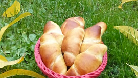 Sladké rohlíčky s tangzhongem