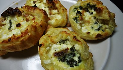 Slané tvarohové mušličky - variace na maltské pastizzi
