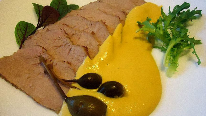 Vitello tonnato trochu jinak