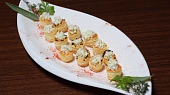 Amuse-bouche z listového těsta