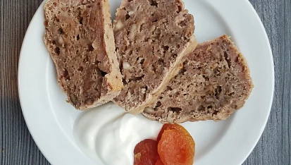 Banánový chlebík ze špaldové mouky