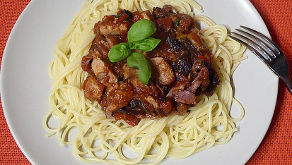 Kuře po myslivecku na italský způsob, Kuře po myslivecku na italský způsob