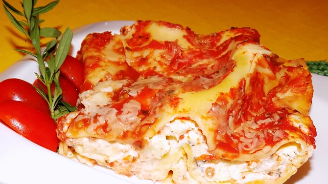 Lasagne s mascarpone