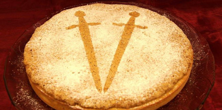 Ořechový koláč pro svatého Jakuba (A nyní můžeme krájet)