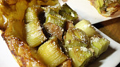 Pórkový tarte tatin