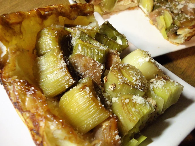 Pórkový tarte tatin Pórkový tarte tatin