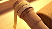 Recept na nudličky „won ton“, Natáčení nudliček