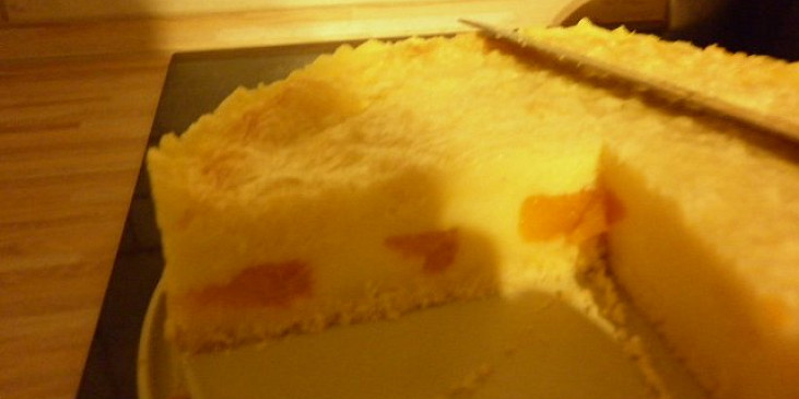 Smetanový sypaný koláč