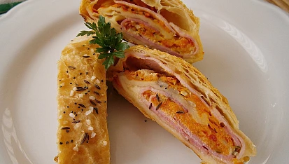 Závin s hokkaido slanou náplní