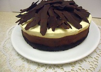 Čokoládový pěnový dort