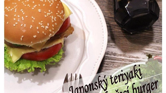 Japonský teriyaki kuřecí burger