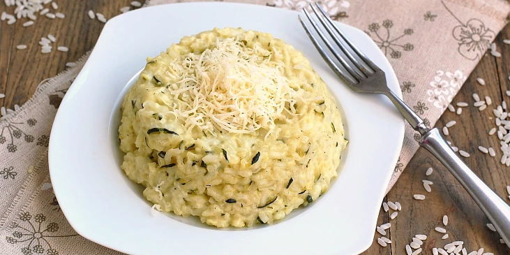 Krémové cuketové rizoto