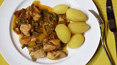 Kuře na pánvi se zeleninou, Kuře na pánvi se zeleninou