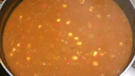 Mexicka polévka s římským kmínem