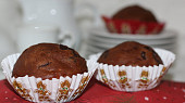 Muffiny s vůní čokolády