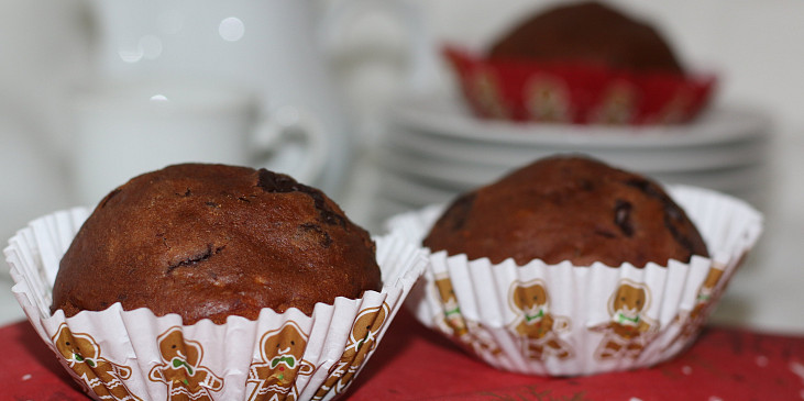 Muffiny s vůní čokolády