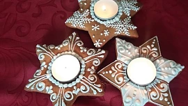 Perníkové svícínky (nejen pro zizalu)