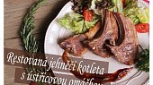 Restované jehněčí kotlety s ústřicovou omáčkou