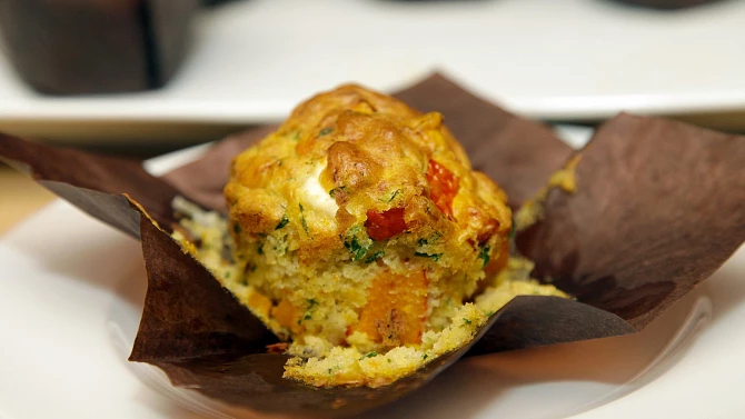 Slané dýňové muffiny
