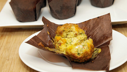 Slané dýňové muffiny