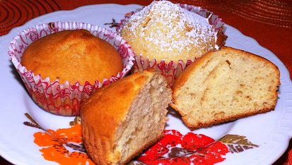 Valentýnské muffiny