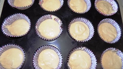 Valentýnské muffiny