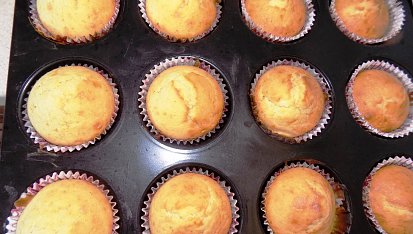 Valentýnské muffiny