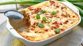 Zapečená polenta s mletým masem