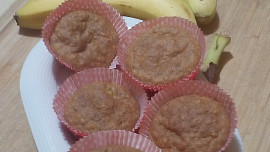 Banánové muffiny