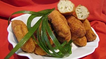 Bramborové smaženky s parmezánem a petrželkou